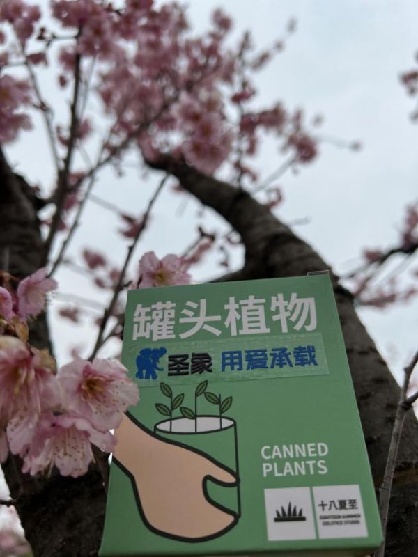 這個(gè)春天，給自己充能 | 3.11-3.17，圣象“綠色充能站”落地顧村公園櫻花季！