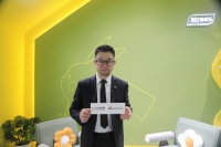 中居文化x新浪家居《建谈》栏目，上海建博会开展首日走进三棵树！