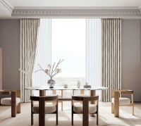 2023年拼色窗帘火了？爱漫时这款成甲醛克星，环保又高级！