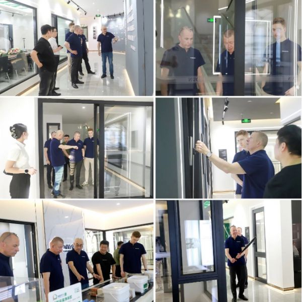 丝吉利娅集团领导考察绿盾中天产品展示