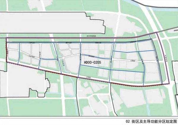 上庄镇HD00-0205街区地图