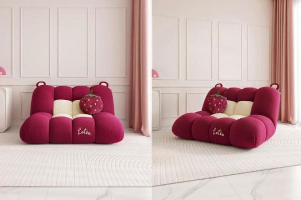 甜莓朵朵沙发床