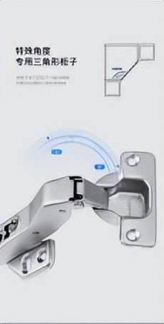 45°固裝液壓鉸鏈細(xì)節(jié)展示
