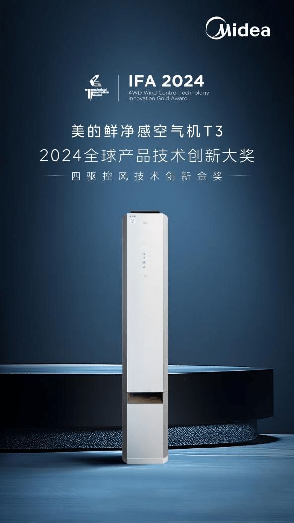 2024年德國(guó)柏林消費(fèi)電子展覽會(huì)開幕，美的空調(diào)斬獲多項(xiàng)大獎(jiǎng)