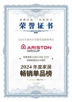 2024年度家居暢銷(xiāo)單品揭曉！ 阿里斯頓CARES ONE COZY舒逸智慧熱水冷凝爐引領(lǐng)熱水采暖新風(fēng)尚