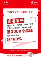 京东11.11趋势品类表现亮眼 Mini LED电视成交额同比增长超12倍