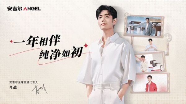 肖戰(zhàn)代言安吉爾一周年，攜手共創(chuàng)品牌價(jià)值新高峰