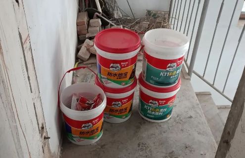 德高防水材料展示