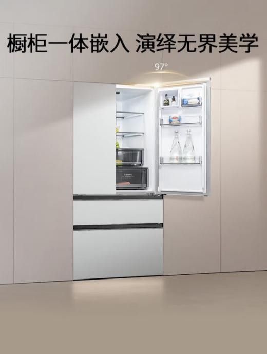 Siemens晶耀無界平嵌法式多門冰箱外觀