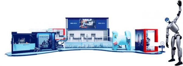 恒潔可移動衛(wèi)浴體驗空間展示