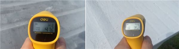 科順R303潤(rùn)涂反射隔熱涂料隔熱效果展示