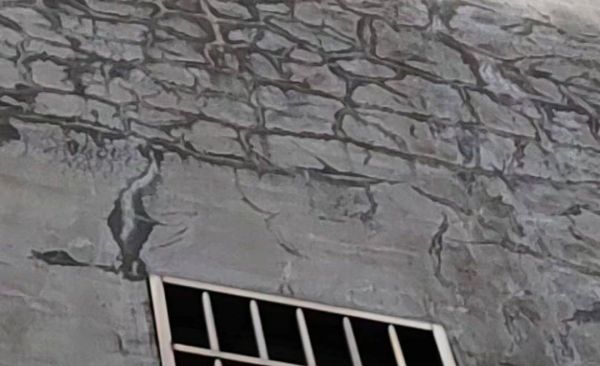 Exterior wall cracking and leakage