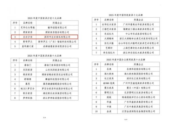 左右沙发品牌展示图片