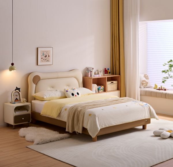 Linen Velvet Bed