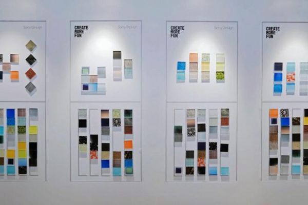 索尼设计中心展览现场参观者作品