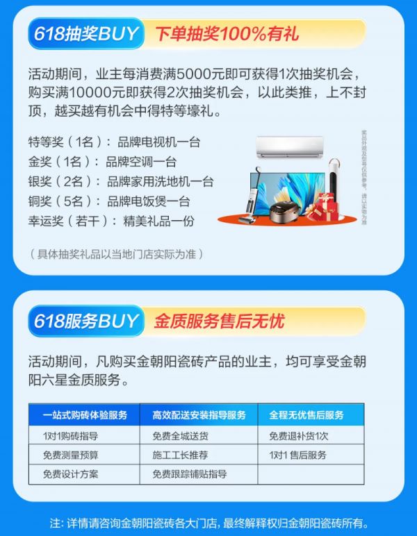 金朝陽瓷磚促銷活動圖片