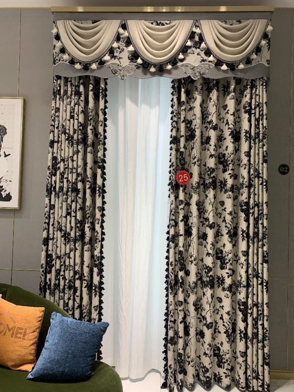 卡莱米路窗帘工艺细节展示
