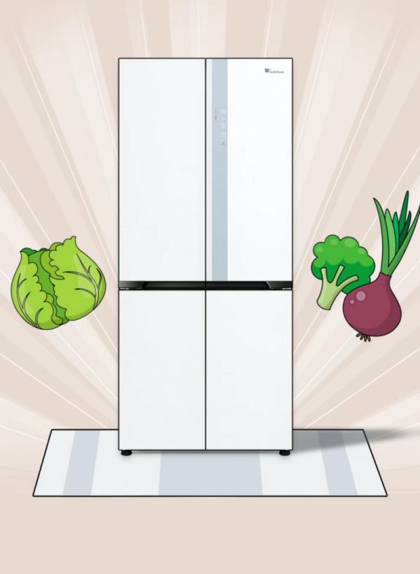 Little Swan Flat Full-Embedded Natural Color Refrigerator