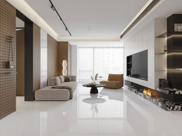 New York White Tile