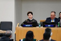 楊瀾聯(lián)合國演講，左右沙發(fā)工藝展現(xiàn)“器以載道”