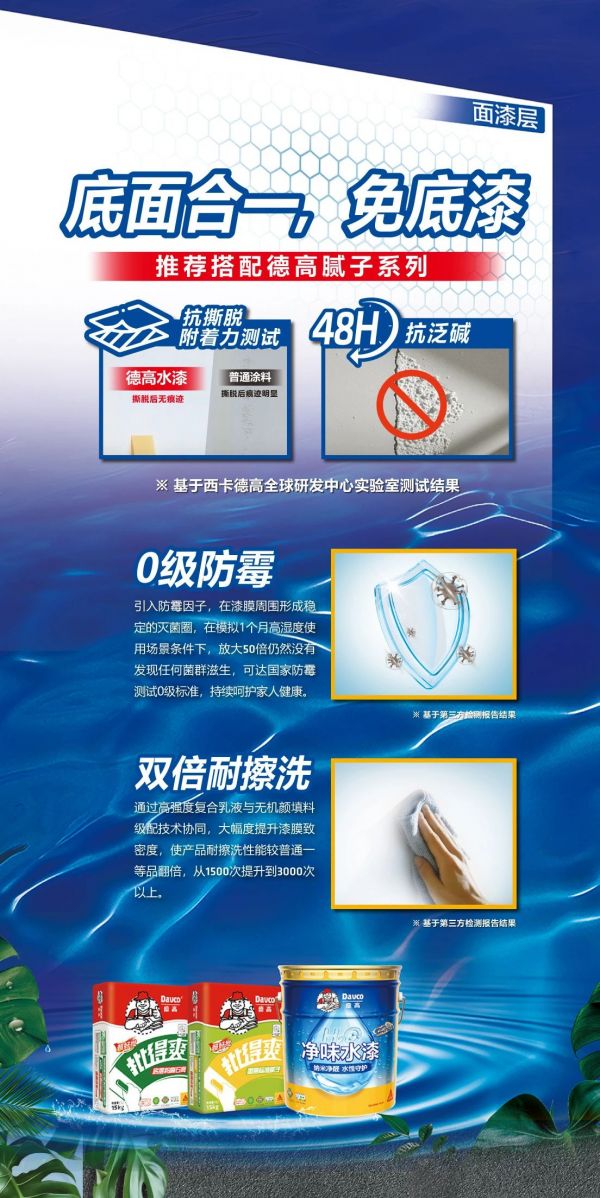 水漆优点展示