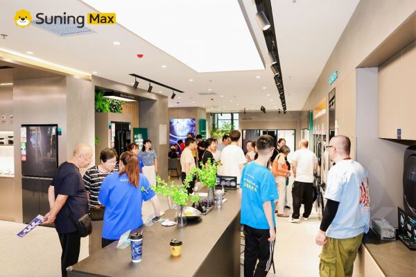 蘇寧易購Suning Max店科技體驗專區(qū)