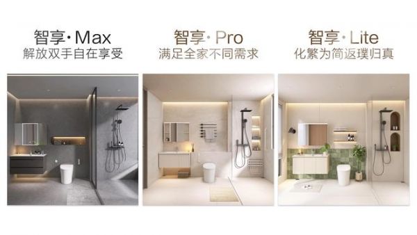 恒潔智享系列衛(wèi)浴空間解決方案