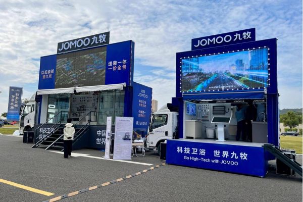 九牧大篷車移動營銷走遍全球