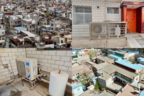 Dotels 变频热泵兰州城中村供暖案例图