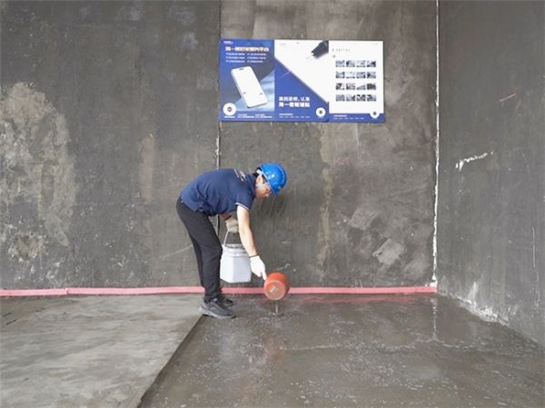 Tile Laying Process