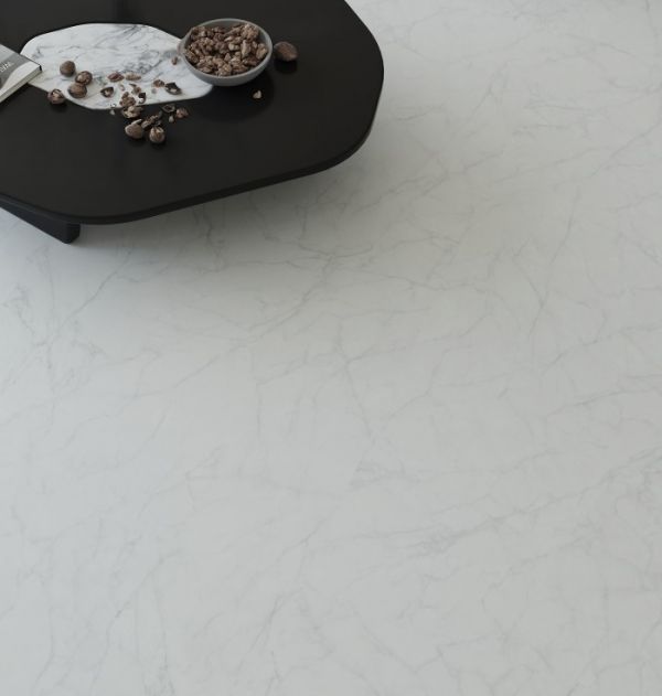 New fine grain snow white tiles
