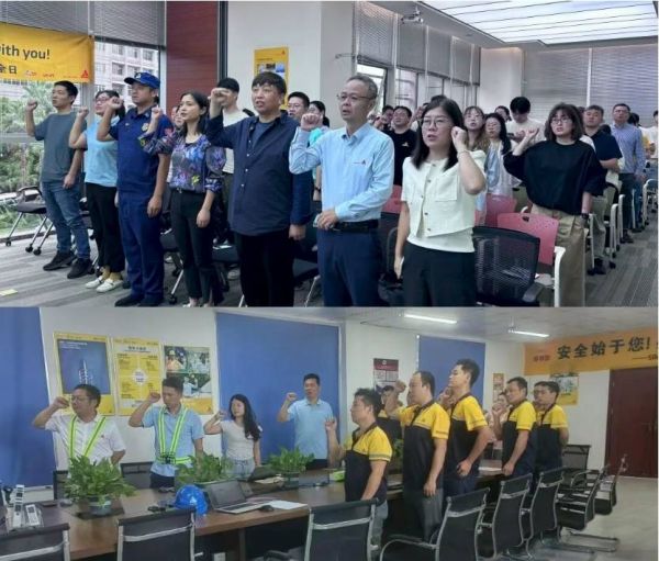 Safety Videos and Posters at Sikafloor BFM China Safety Day Event