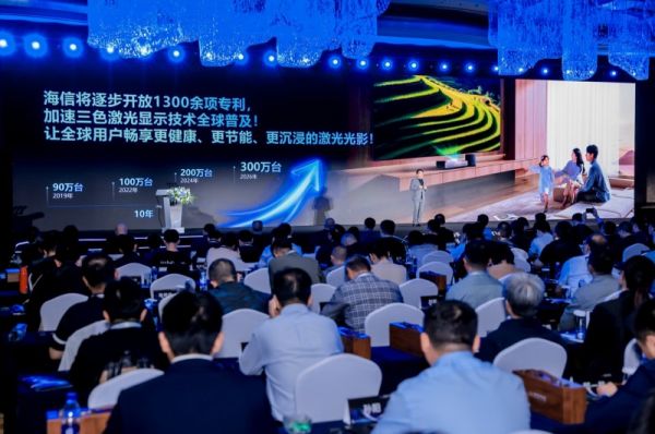 海信视像科技总裁李炜宣布开放专利