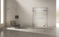 莱博顿NWJ系列淋浴房：极简无边框设计，结构创新之作