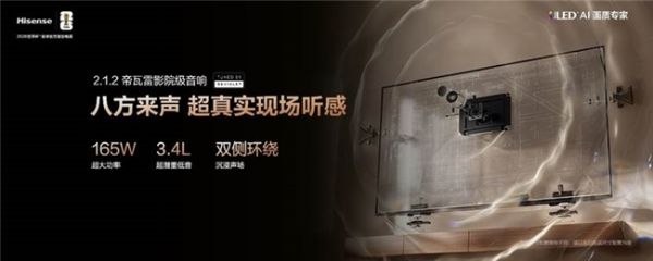 Hisense Mini LED TV E7Q Sound System