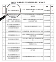 惠达卫浴荣获行业科技创新奖，以ESG与智造引领全球化布局
