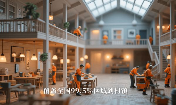 服务覆盖图