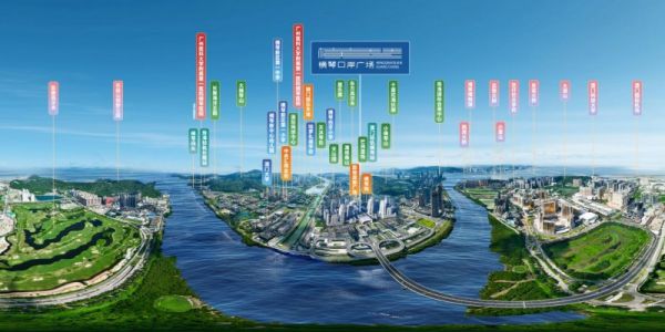 横琴口岸广场配套图