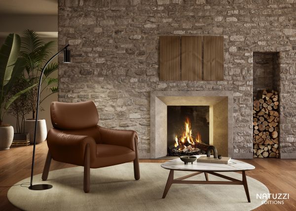 Natuzzi Editions Olimpia Armchair