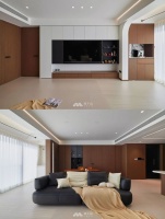 案例分享丨143㎡意式极简风全屋定制，精致而优雅的高级感生活范本！