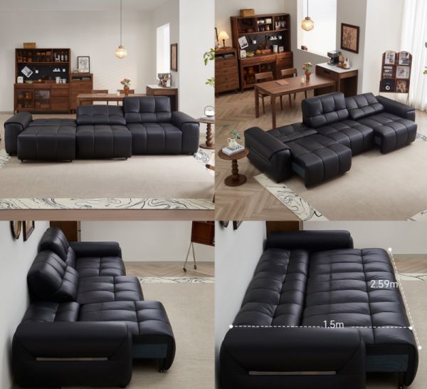 Tofu Block Electric Sofa Details