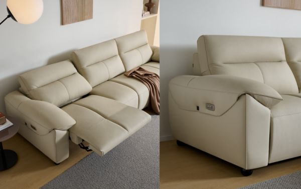 Piano Key Elephant Ears Sofa Details