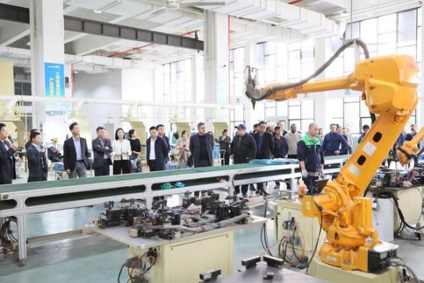Automated production line at Meida