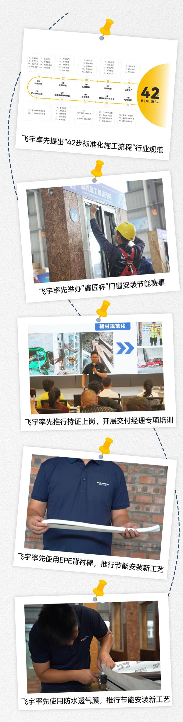 第七届“牖匠杯”门窗安装技能大赛品牌发展历程照片