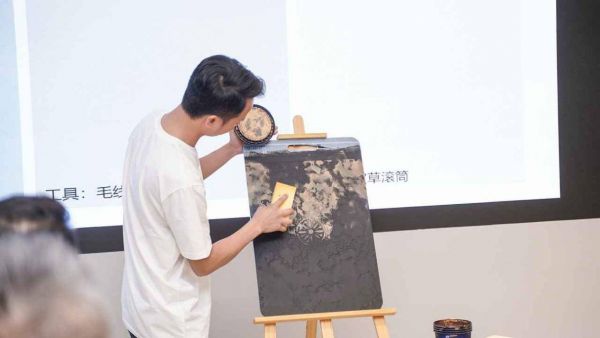 卡百利色彩美学总部研学沙龙工艺演示