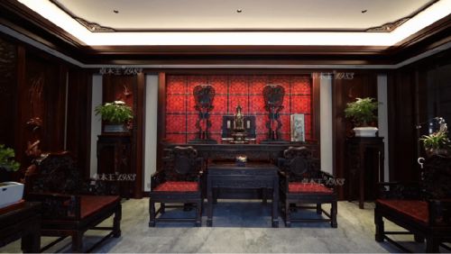 卓木王衢州600㎡红木整装传承祖宅案例