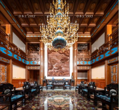 卓木王东阳3000㎡红木整装传承祖宅案例