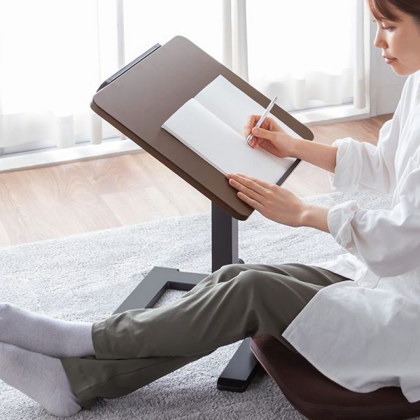 SANWA Folding Table in Different Settings