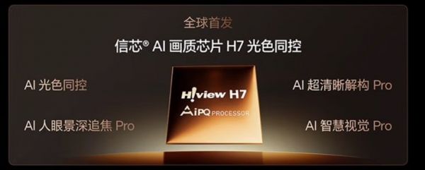Hisense U8Q AI Picture Quality Chip