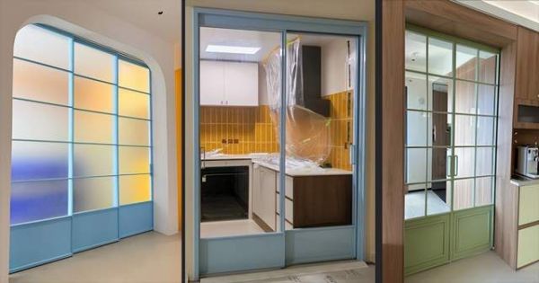 极窄铝型材门样式一